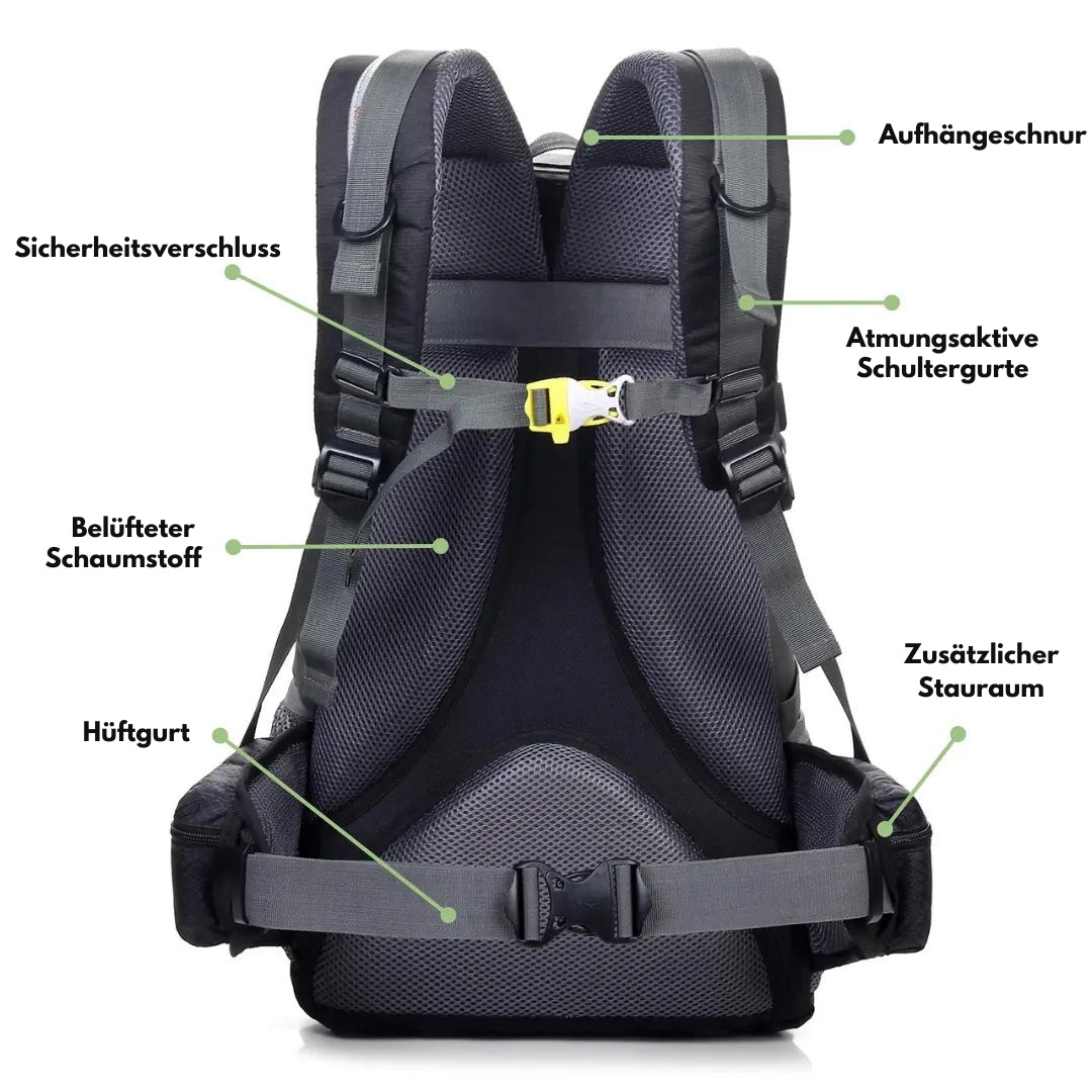 Backpack Pro – Outdoor – Trekking – Aufhängesystem