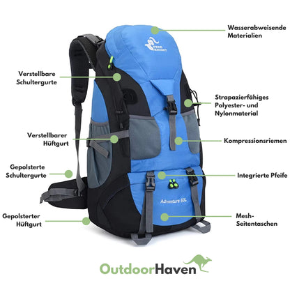 Backpack – Wasserdicht – 50L