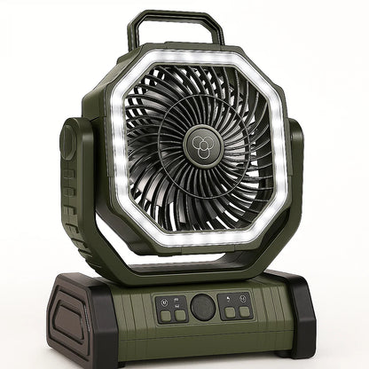 Camping-Ventilator – 3-in-1 – LED – Kabellos
