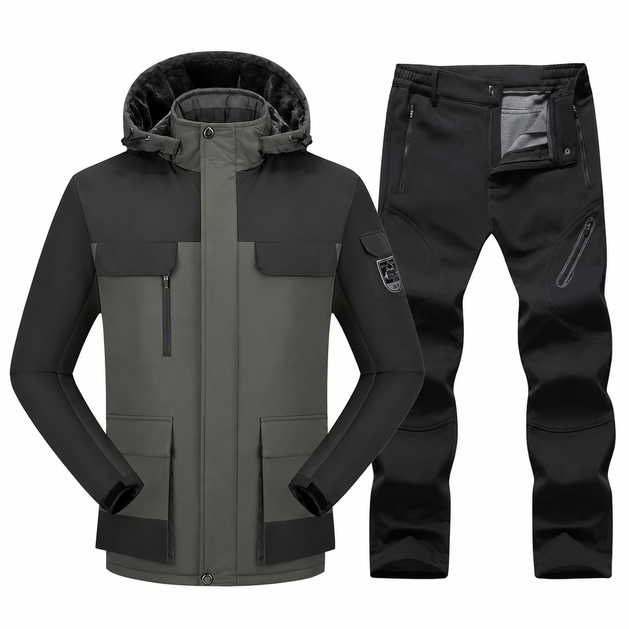 Skianzug Herren 2-teilig - Skijacke und Skihose - wasserdicht