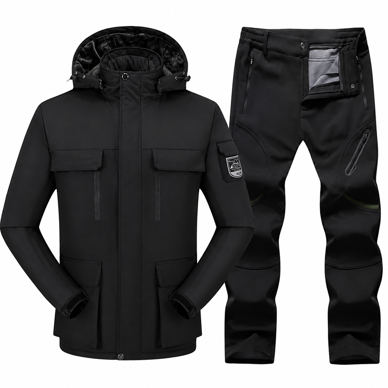 Skianzug Herren 2-teilig - Skijacke und Skihose - wasserdicht