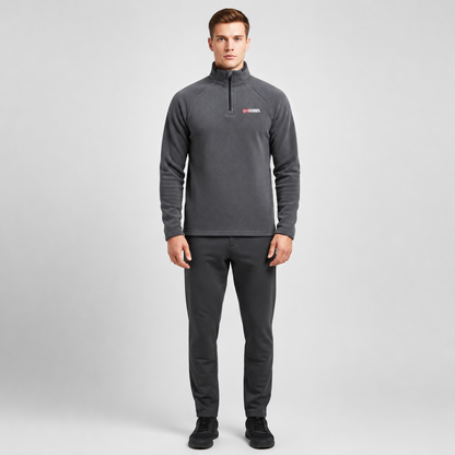 Fleecepullover – Half-Zip mit Stehkragen – dickes Polar-Fleece – Herren