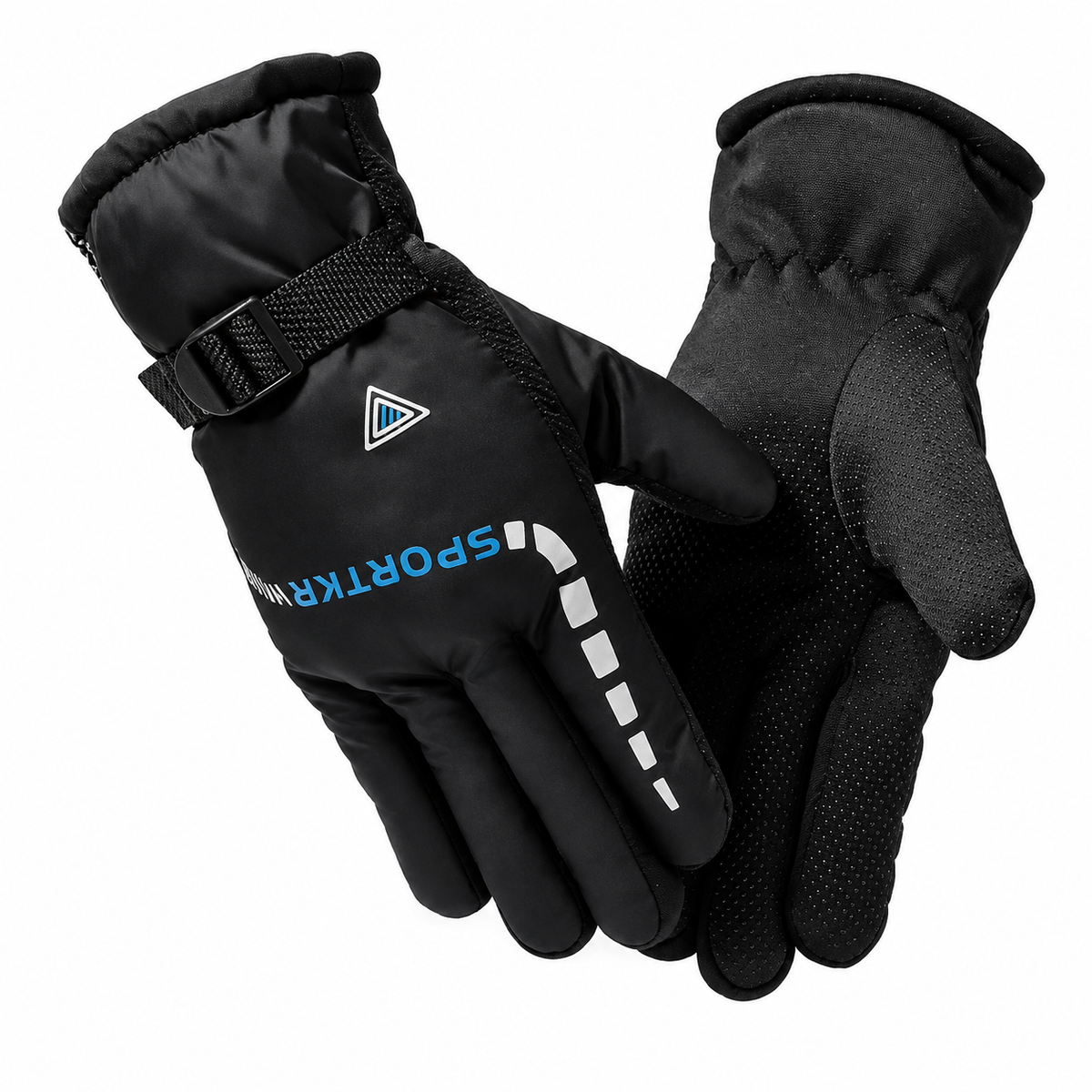 Winterhandschuhe wasserdicht – winddicht – rutschfeste Handfläche – warm gefüttert