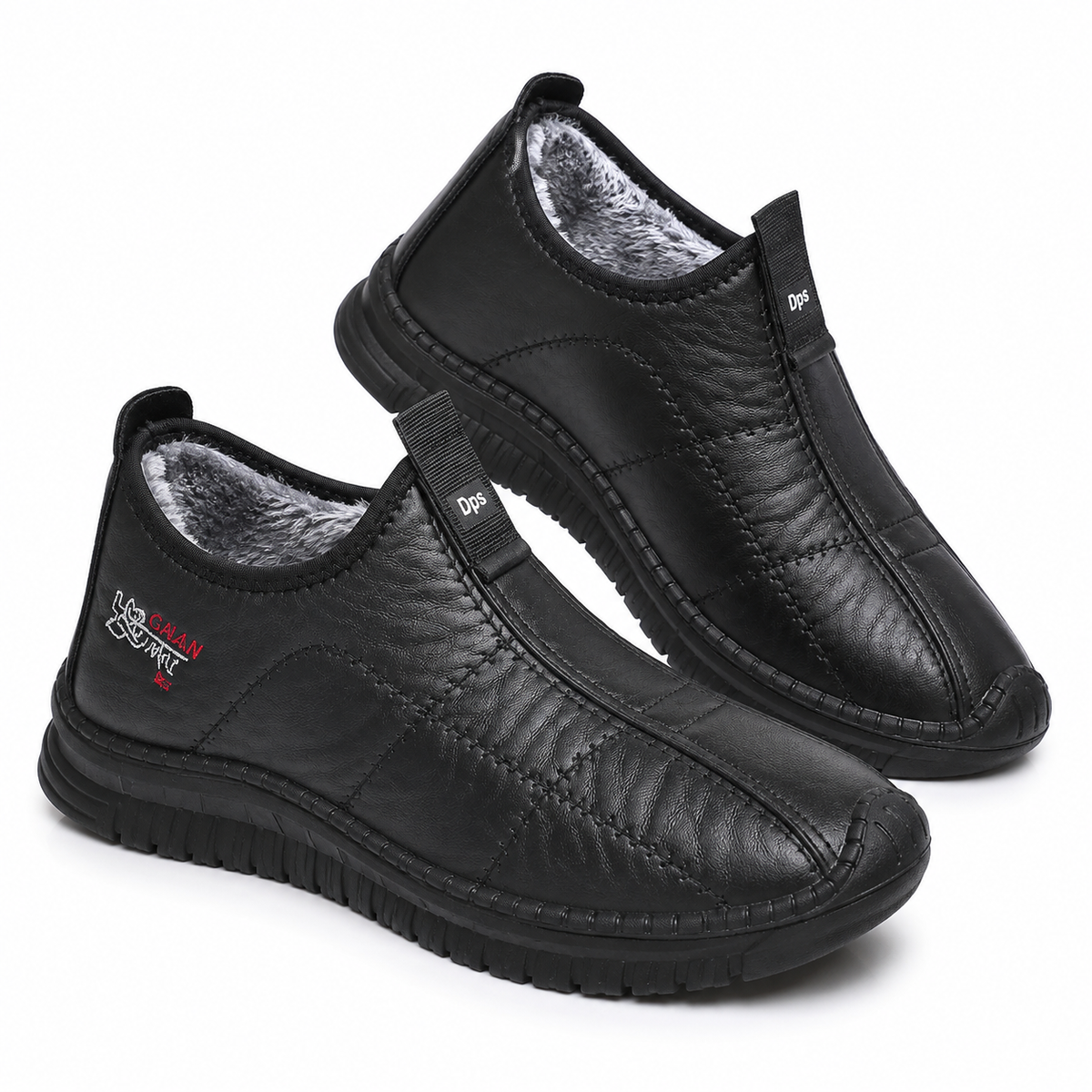 Hausschuh-Boot Herren - gefüttert - Slip-on