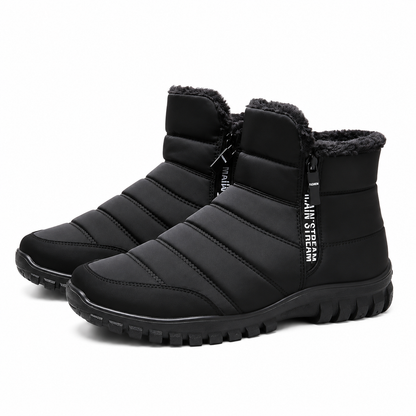 Winterstiefel Herren - Wasserdicht mit seitlichem Reißverschluss