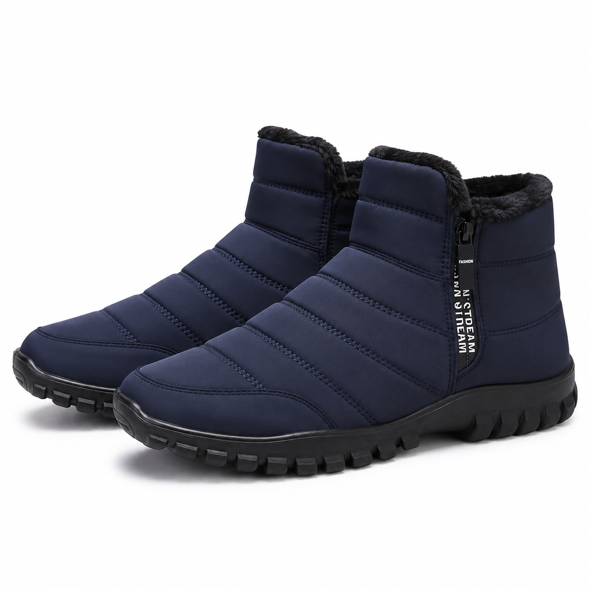Winterstiefel Herren - Wasserdicht mit seitlichem Reißverschluss