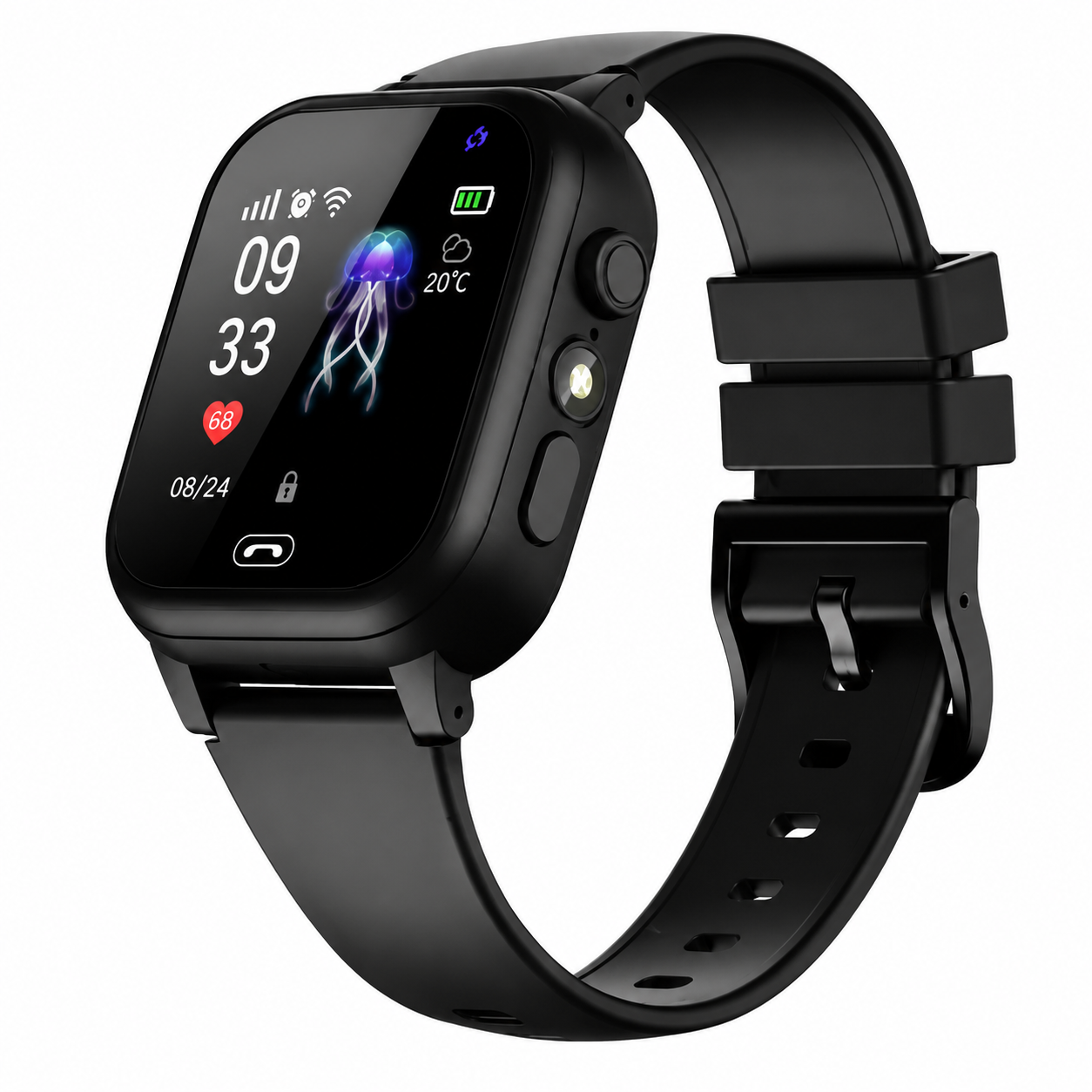 Kinder-Smartwatch mit Standortfunktion, Videoanruf & SOS – SafeTrack Watch