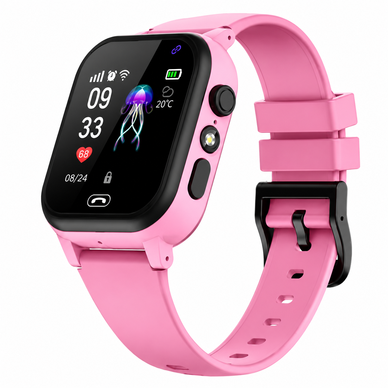 Kinder-Smartwatch mit Standortfunktion, Videoanruf & SOS – SafeTrack Watch