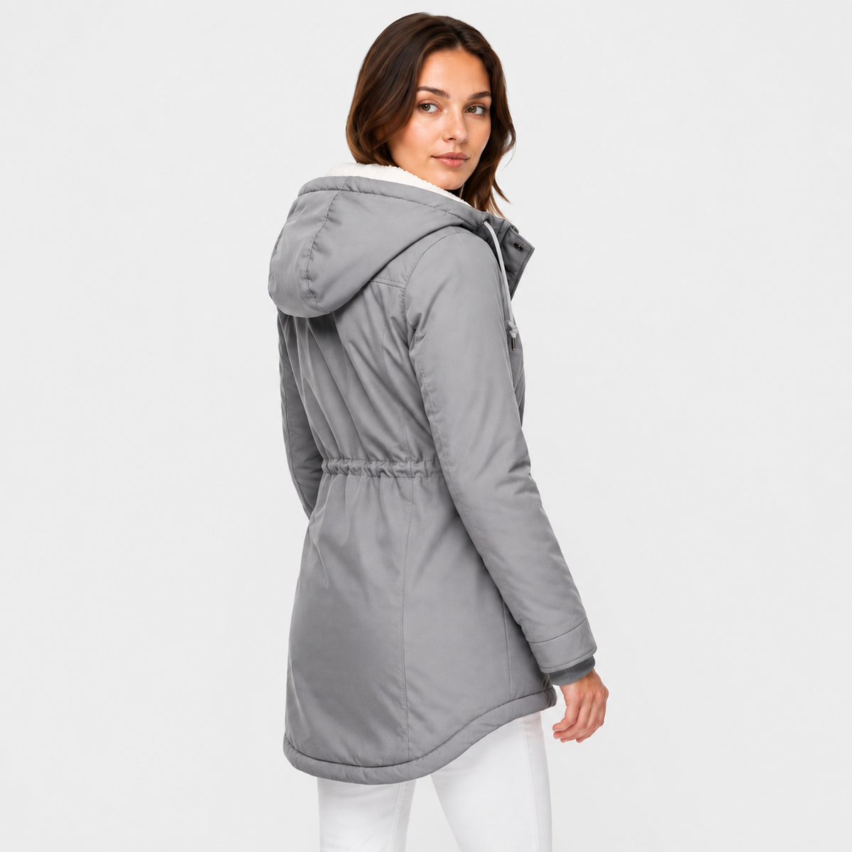 Wintermantel Damen Lang - Wasserdicht & Winddicht - Fleecefutter