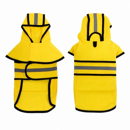 Hunderegenmantel verstellbar - Wasserdicht - XS bis 4XL