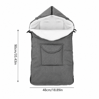 Fußsack Kinderwagen Winter - Dicke Anti-Tritt-Decke