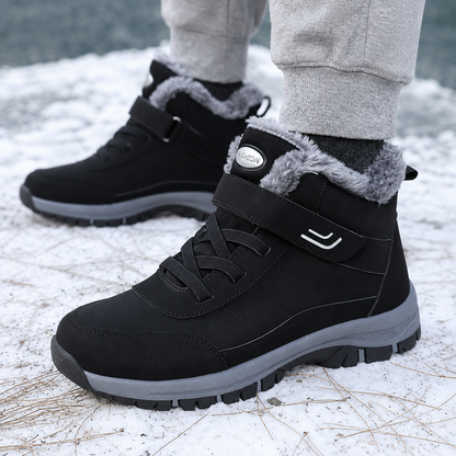 Winterstiefel Damen - Klettverschluss - rutschfest