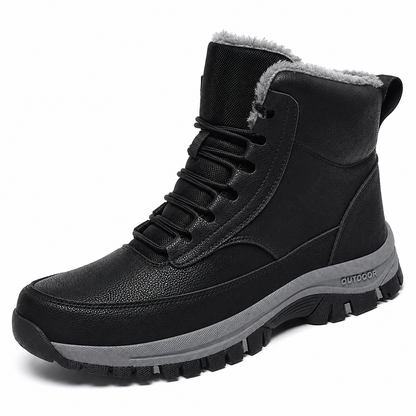 Winterstiefel Herren - High-Top - griffige Sohle