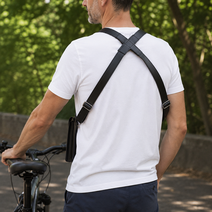 Schulterholster Tasche Herren - Diebstahlsicher Unterarm - Versteckte Fächer