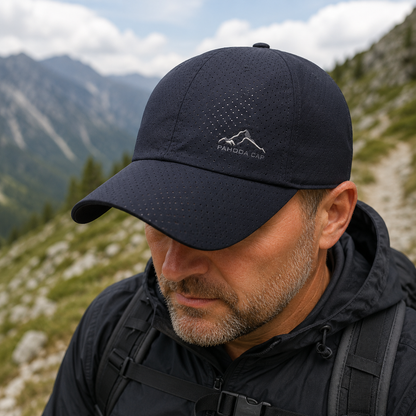 Baseballcaps 2er-Set - Schnelltrocknend - Perforiertes Design