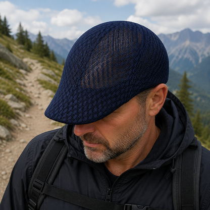 Herren-Mesh-Cap - Atmungsaktiv - Ivy-Stil
