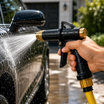 Hochdruck-Wasserstrahler – für Garten & Auto, mit Multi-Pattern-Düse
