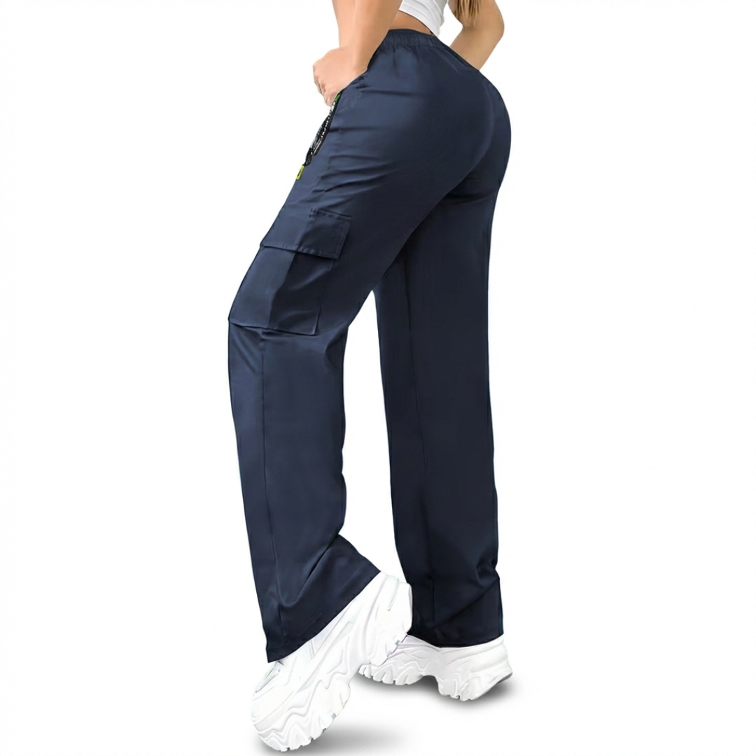 Damen Cargohose – Bund mit Kordelzug – Casual & Outdoor