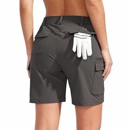 Damen Hiking-Cargoshorts – 7 Taschen – Outdoor & Wandern