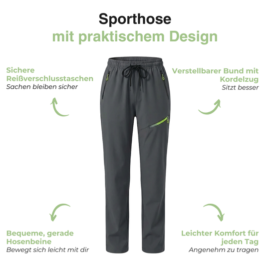 Damen Sporthose – Wandern – Mit Kordelzug