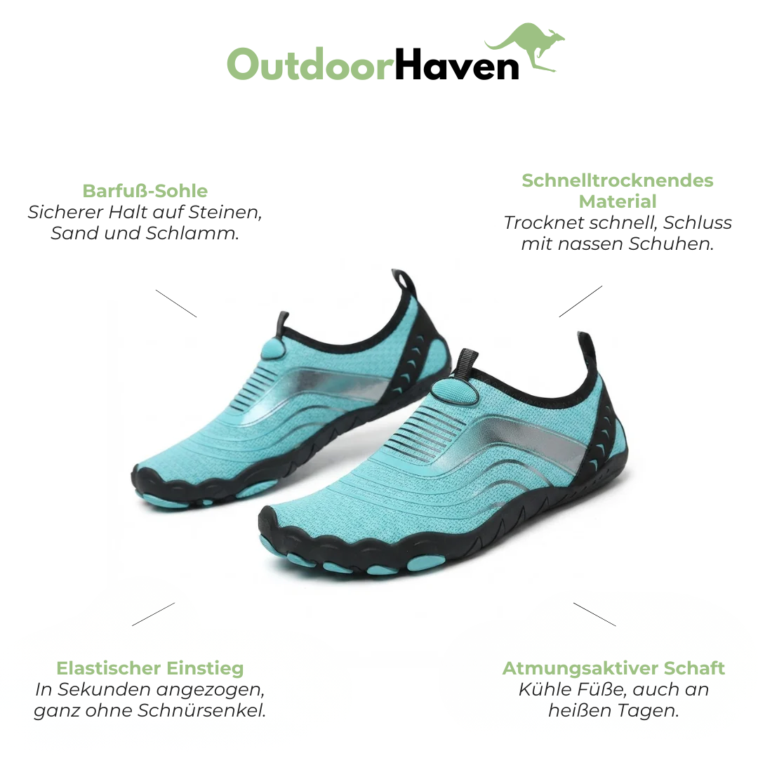 Wasserschuhe - Schnelltrocknend - Barefoot-Sohle