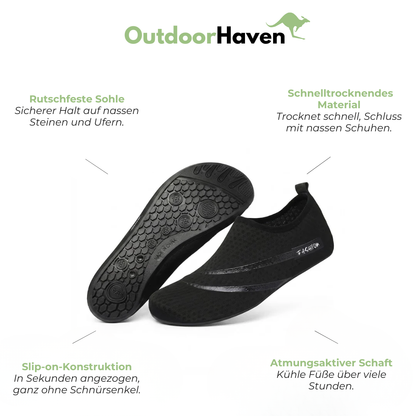 Amphibien-Wasserschuhe - Schnelltrocknend - Rutschfest