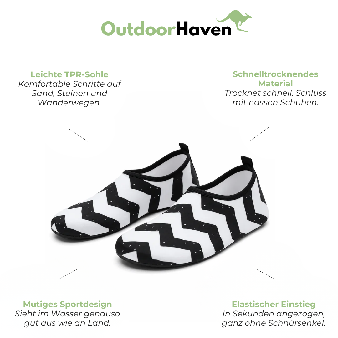 Wasserschuhe - Schnelltrocknend - Leichte TPR-Sohle