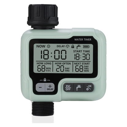 Digitaler Bewässerungstimer – Einstellbar 1 Sek. bis 99 Min. – Garten & Rasen