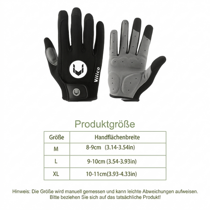 Fahrradhandschuhe – Touchscreen-Finger – Rutschfest