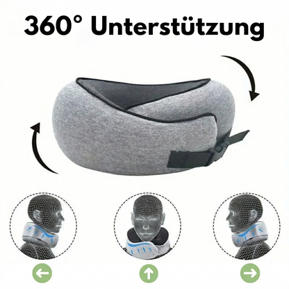 360° Nackenkissen – Reisekissen – Flugzeugkissen