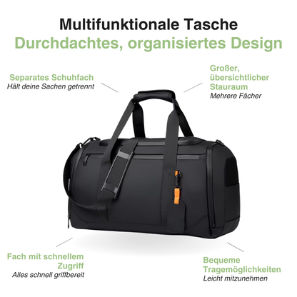 Geräumige Reisetasche – Große Kapazität – Separates Schuhfach