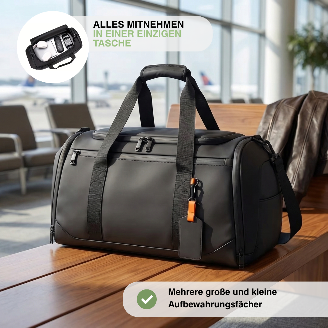 Geräumige Reisetasche – Große Kapazität – Separates Schuhfach