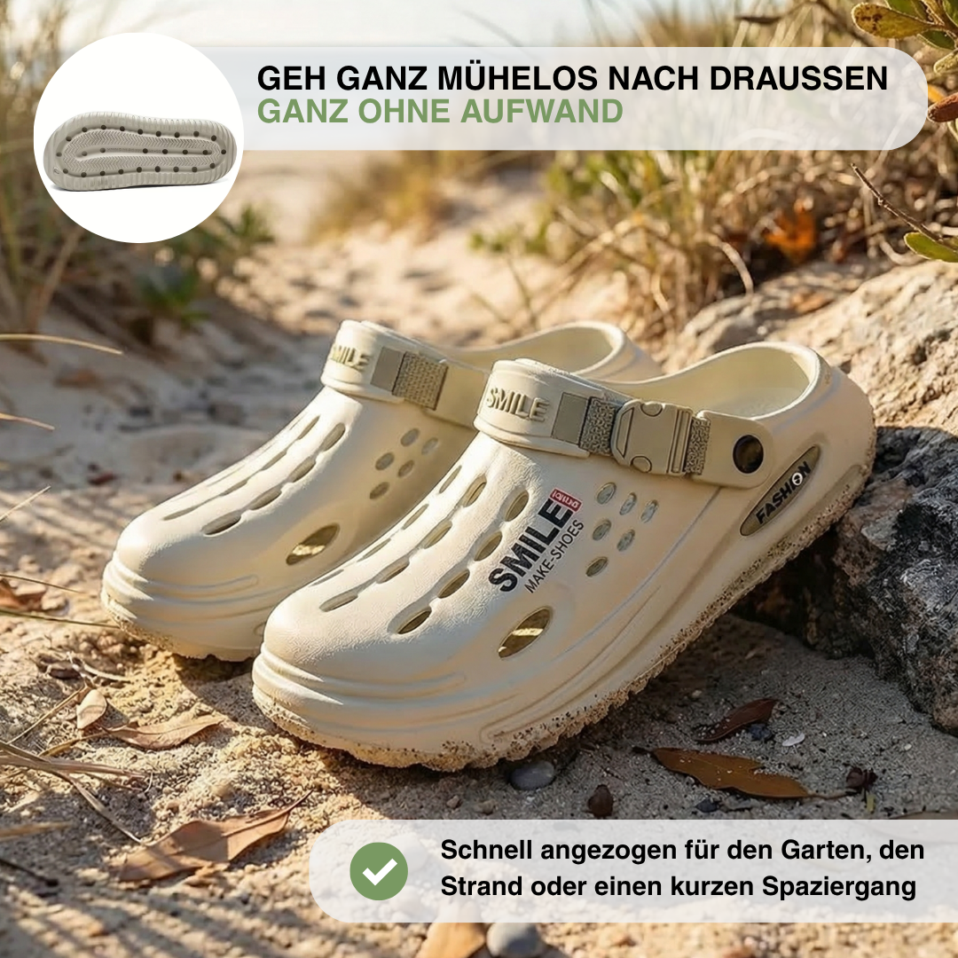 Herren Slip-On Clogs – Bequeme Sandalen – Outdoor-Slipper