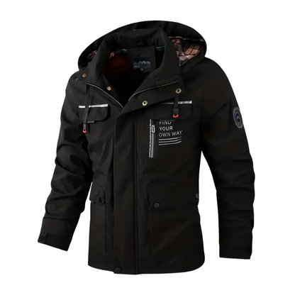 Herren Softshell Outdoorjacke – Winddicht & Wasserdicht