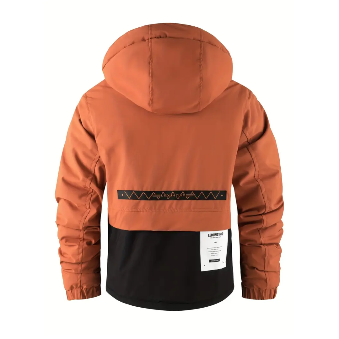 Herren Stepp-Outdoorjacke – Abnehmbare Kapuze
