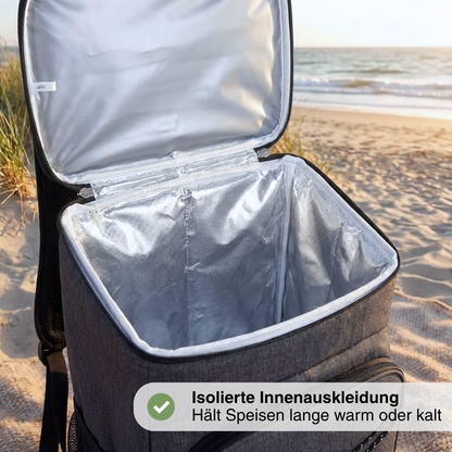 Isolierter Rucksack – Große Kapazität – Praktische Kühltasche