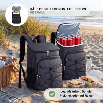 Isolierter Rucksack – Große Kapazität – Praktische Kühltasche
