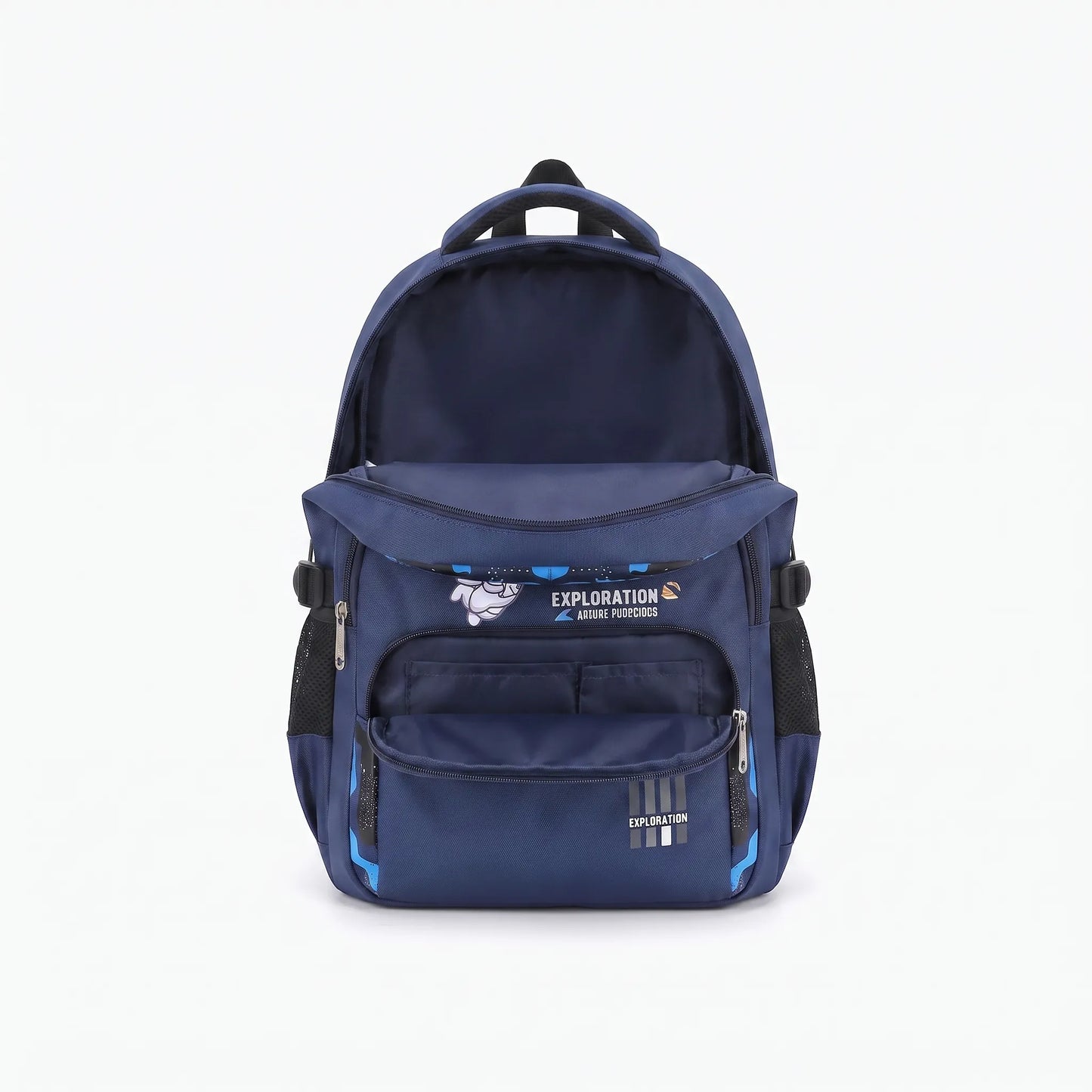 Schulrucksack für Jungen - Astronauten-Motiv - 3 Fächer