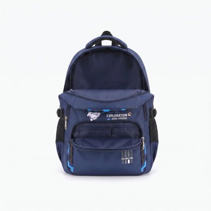 Schulrucksack für Jungen - Astronauten-Motiv - 3 Fächer
