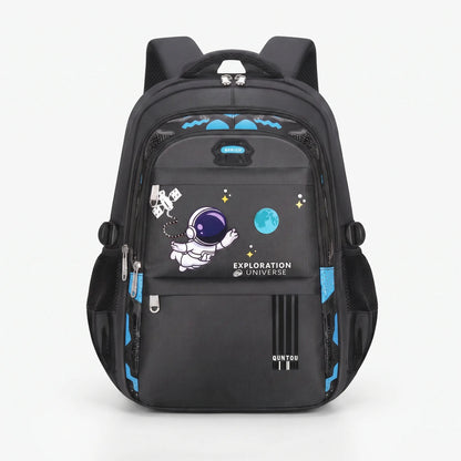 Schulrucksack für Jungen - Astronauten-Motiv - 3 Fächer