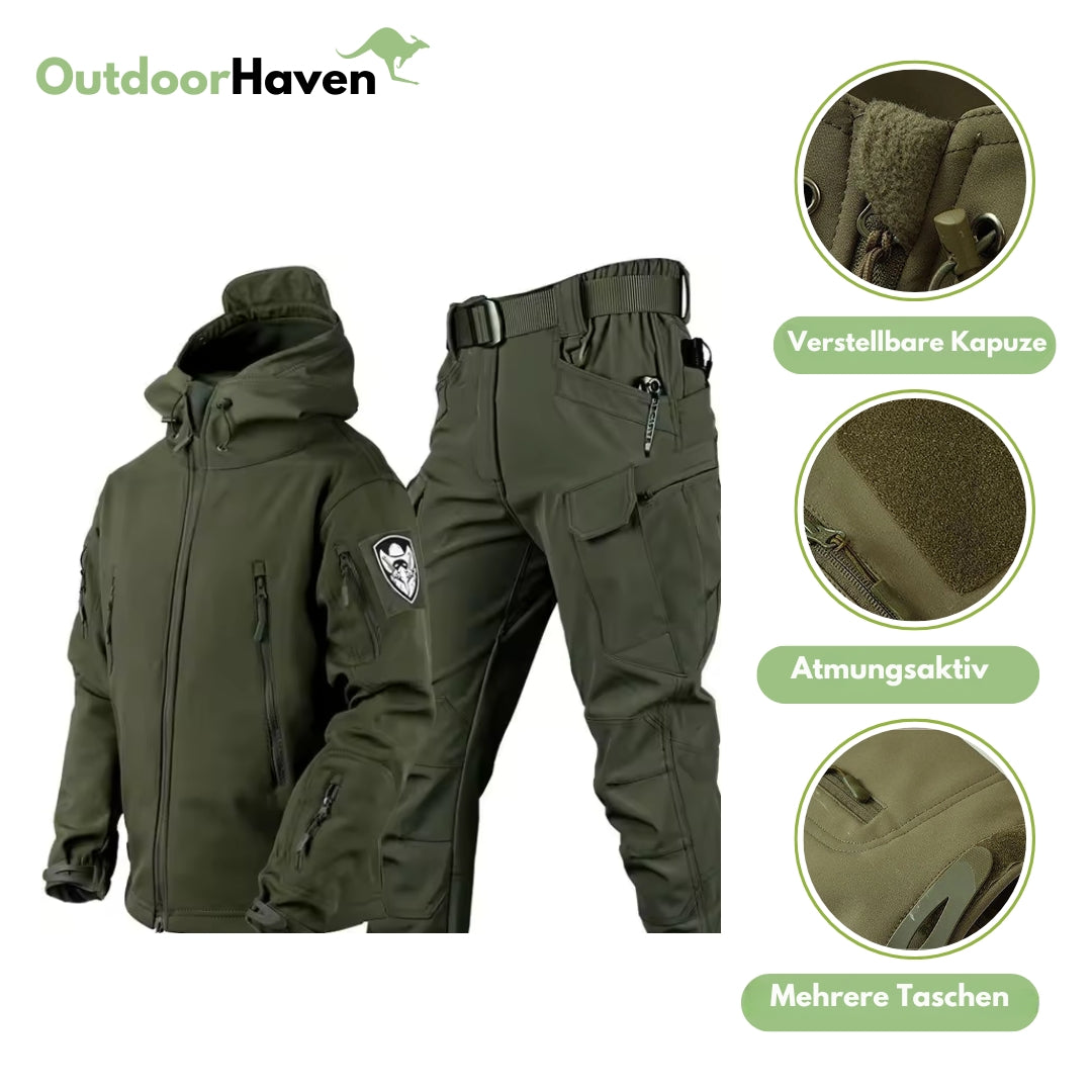 Militärisches Taktik-Set – Jacke & Hose – Softshell