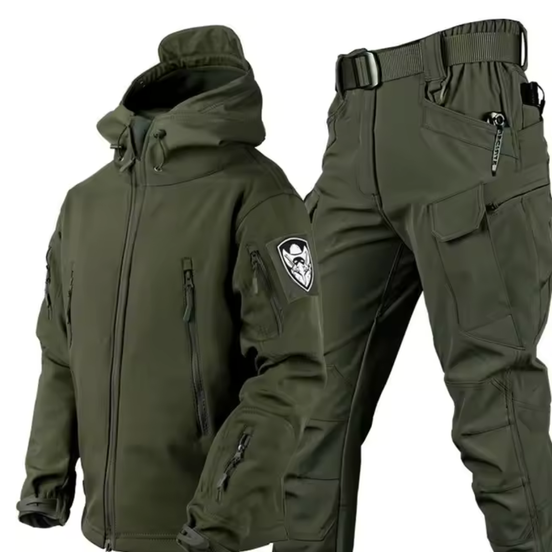 Militärisches Taktik-Set – Jacke & Hose – Softshell