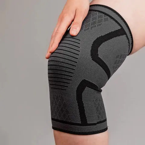 Kompressionsbandage für das Knie - Kupferfasern - Rutscht Nicht