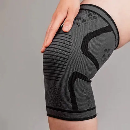 Kompressionsbandage für das Knie - Kupferfasern - Rutscht Nicht