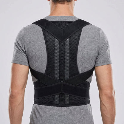 Haltungskorrektur Rücken - Verstellbare Rückenbandage - Atmungsaktives Mesh
