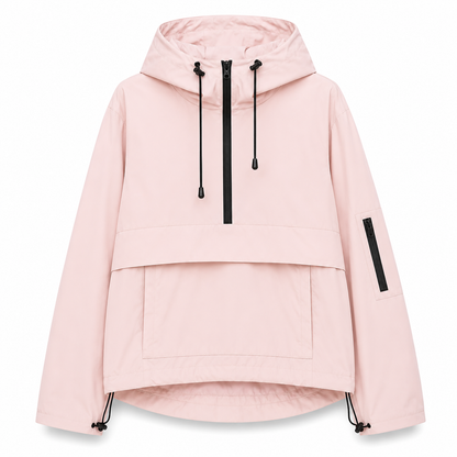 Regenjacke Damen & Herren - Anorak mit Kapuze - Wasserabweisend & Winddicht