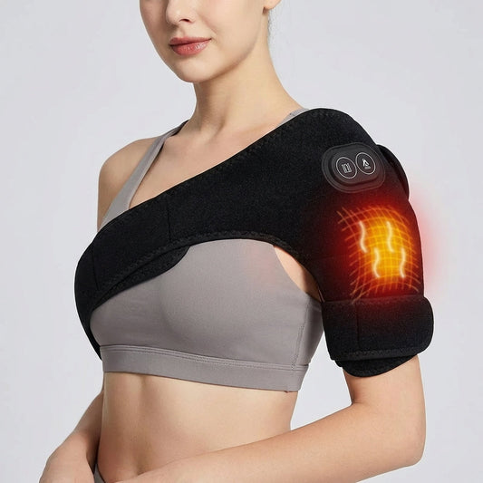 Beheizte Stützbandage 3-in-1 - Für Schulter, Knie & Ellbogen - USB