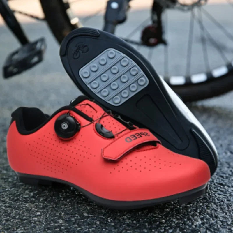 Fahrradschuhe Flat Pedal - Mit Drehverschluss - Ohne Klickpedale