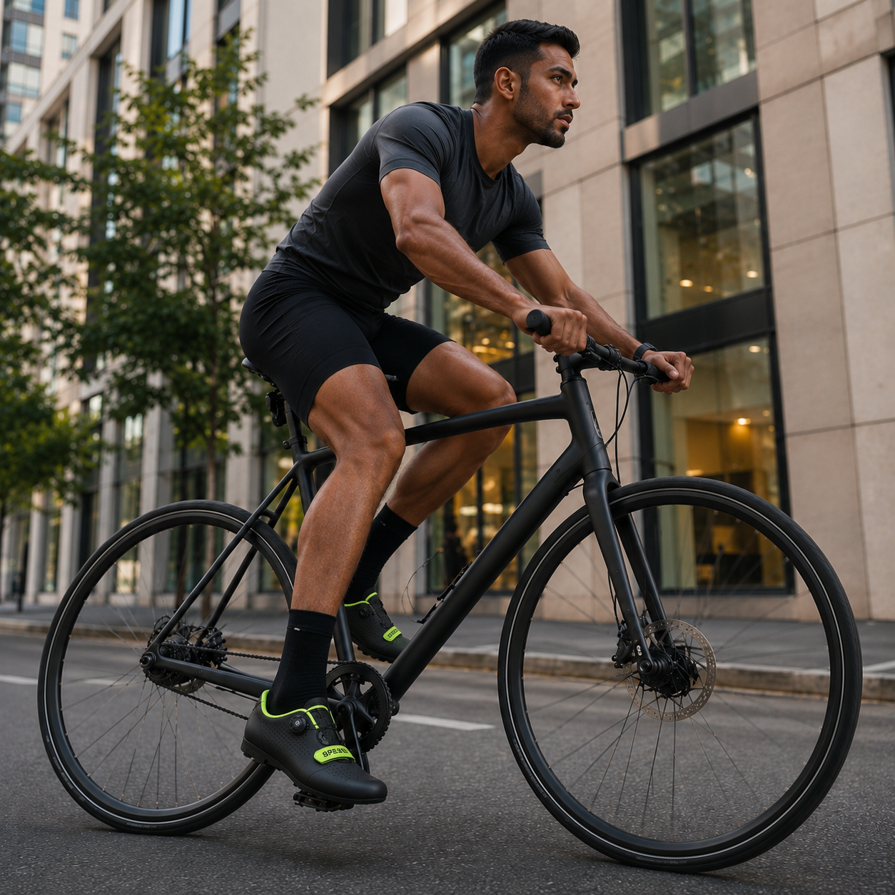 Fahrradschuhe Flat Pedal - Mit Drehverschluss - Ohne Klickpedale