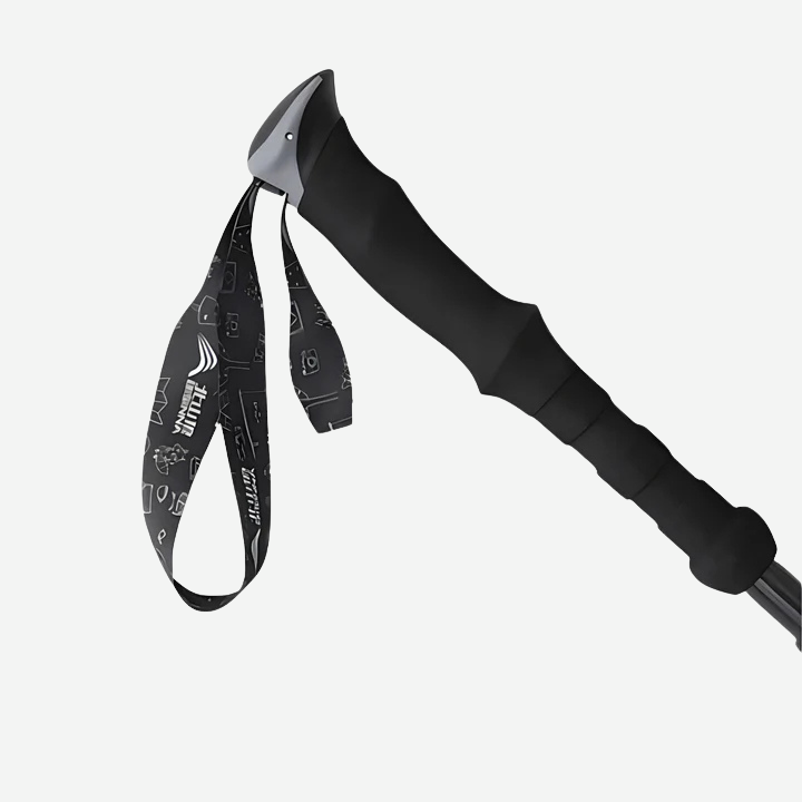 Faltbare Wanderstöcke – Ultraleichtes Carbon – 2-teilig – Nordic Walking